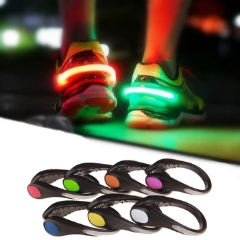 ZK20 Shoe Clip Light Night Safety Warning LED Сильный Световой Зажим Для обуви Для Бега, Езды На Велосипеде, Легкого велосипеда, Зажима Для обуви, Светодиодного Светящегося Зажима