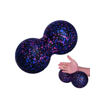 Массажный шарик Двойной арахисовый шарик Арахисовый массажный шарик для облегчения мышц шеи, плеч, спины, ног, ступней или мышечного напряжения