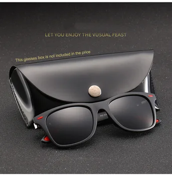 2023 Новые Модные Крутые Поляризованные Солнцезащитные очки Мужчины Женщины За Рулем Солнцезащитные Очки в Квадратной Оправе Мужской Goggle UV400 New Man Gafas