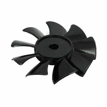 Сменный вентилятор воздушного компрессора диаметром 550 Вт/750 Вт диаметром 115 мм с 9 лопастями черный