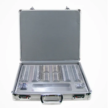 WZ-YG5 158 Металлическая Коробка Для Пробных Линз Китай Офтальмологические Инструменты Набор Оптических Инструментов Футляр Для Пробных Линз Коробка Для Пробных Линз для Оптометрии
