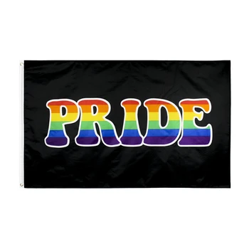 подвесной флаг ЛГБТ-гей-прайда 90*150 см для украшения