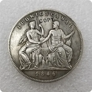 КОПИИ монет государств Германии 1846 года, памятные монеты-реплики монет, медали, монеты для коллекционирования