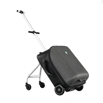 Багаж 20-дюймового мальчика для верховой езды, детская маленькая тележка, чемодан для девочки с посадкой в детскую коляску