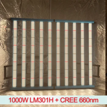 1000 Вт Светодиодный светильник для выращивания LM301H с CREE XP-E2 660 НМ с полным спектром от Kingbrite