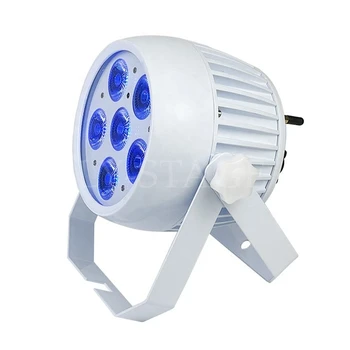 Рождественский светодиодный водонепроницаемый номинальный светильник Ip65 номинальный светильник 6x18 Вт с батарейным питанием и беспроводным питанием Dmx Led Up Light