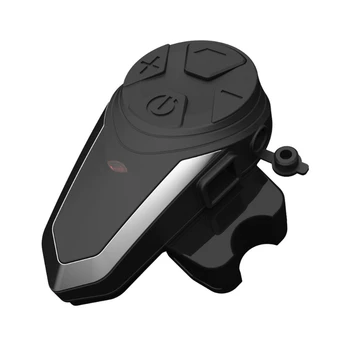 BT-S3 Интерком для шлема BT IPX7 Водонепроницаемый BT 3.0 с FM-Гарнитурой 1000 м Мотоциклетный Беспроводной Интерком для шлема BT