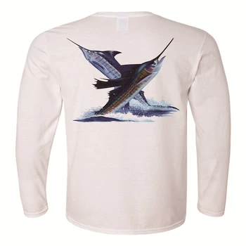 Изготовленные на заказ Сублимационные Высококачественные Изготовленные на заказ Пустые рыболовные рубашки Быстросохнущие из 100% полиэстера Гигроскопичные рыболовные рубашки, выделяющие пот