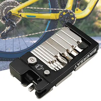 Велосипедный мультитул, Велосипедный набор инструментов для ремонта велосипедов, компактный Набор разнообразных функций для шоссейных велосипедов, MTB, горных велосипедов